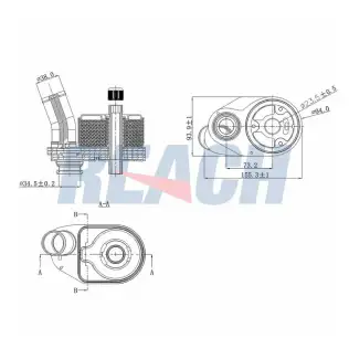 Motor Yağ Soğutucu  SWAPP 52239