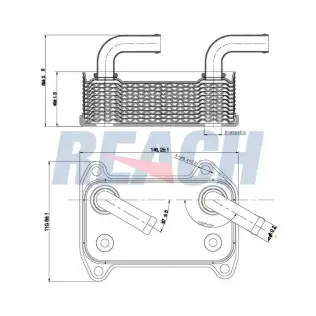 Motor Yağ Soğutucu  SWAPP 52242