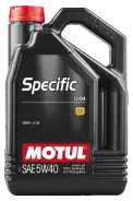 Motor Yağı Tam Sentetik Specıfıc Ll-04 (5 Lt) 5W40  MOTUL 101274