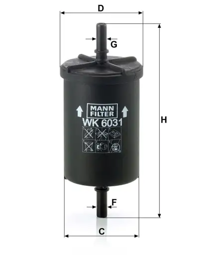 OEM 0003414V003 Yakıt Filtresi - 4. Görsel