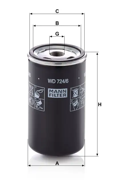 OEM 0005531303 Hidrolik Filtre - 2. Görsel
