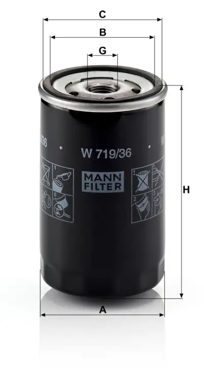Yağ Filtresi BOSCH F 026 407 401 - 4. Görsel