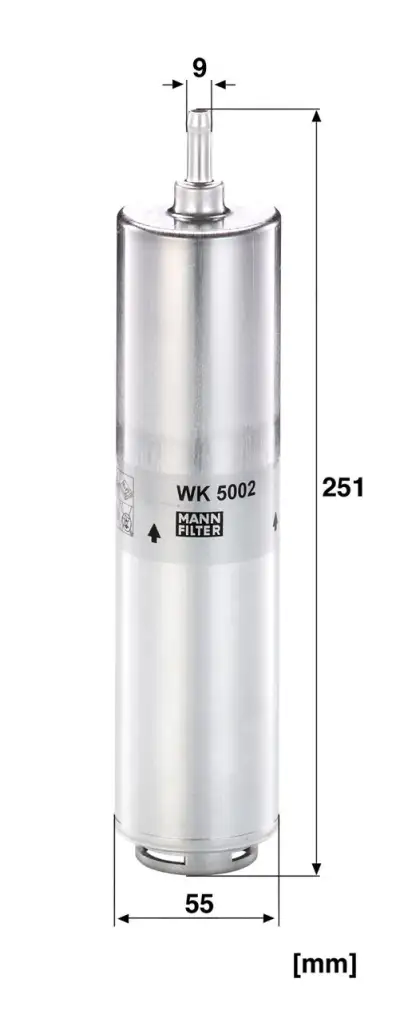 MANN WK 5002 Yakıt Filtresi - 2. Görsel