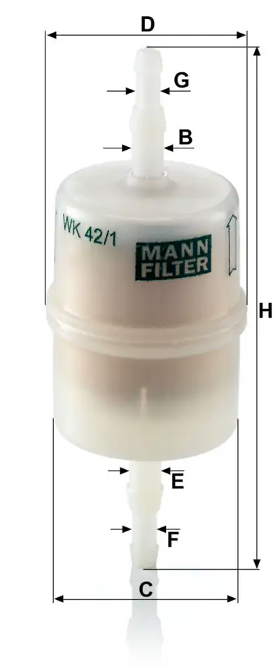 OEM 16900671003 Yakıt Filtresi - 2. Görsel