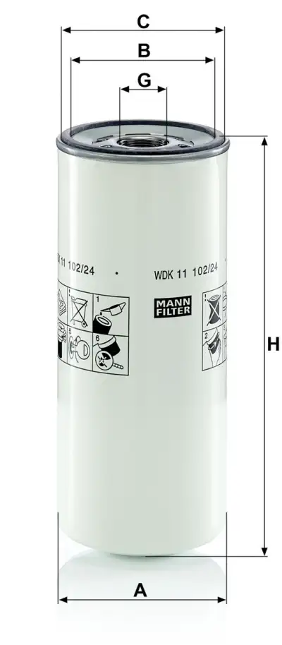 OEM 22988765 Yakıt Filtresi - 2. Görsel