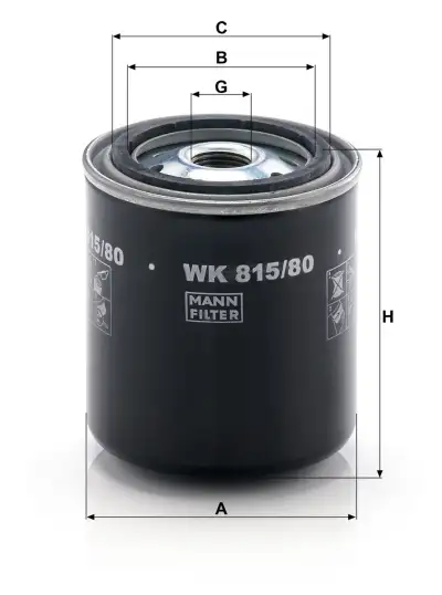 OEM 23303-56031 Yakıt Filtresi - 4. Görsel