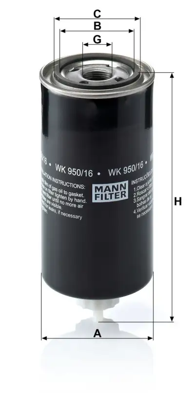 OEM 28035 Yakıt Filtresi - 2. Görsel