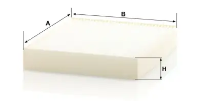 BOSCH 0 986 628 586 Polen Filtresi (Biofunctional) - 2. Görsel