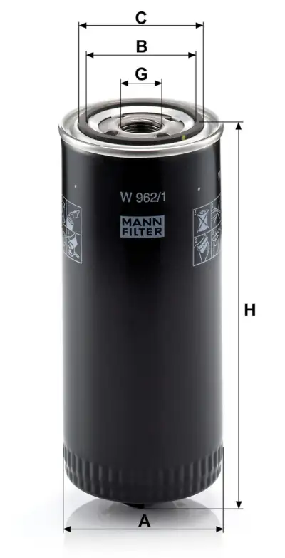 OEM 5010197265 Yağ Filtresi - 2. Görsel