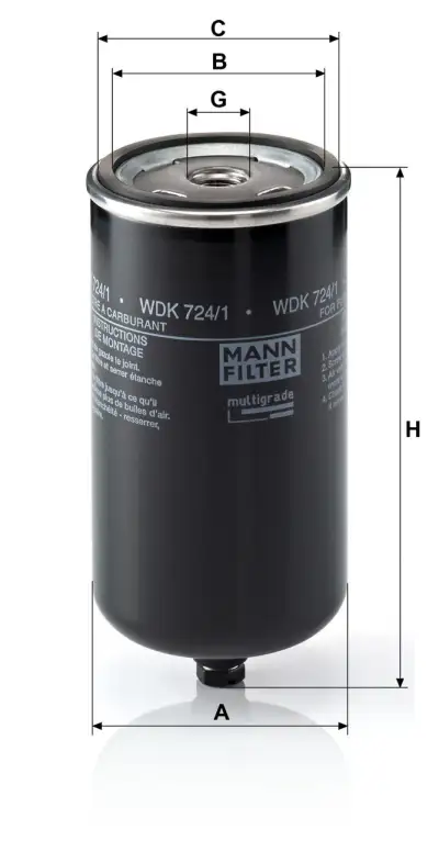 OEM 51125030099 Yakıt Filtresi - 2. Görsel