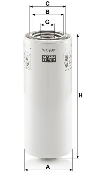 OEM 539271D1 Yakıt Filtresi - 2. Görsel