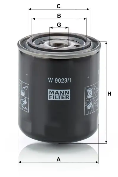OEM 81321180021 Hidrolik Transmisyon Filtresi - 2. Görsel