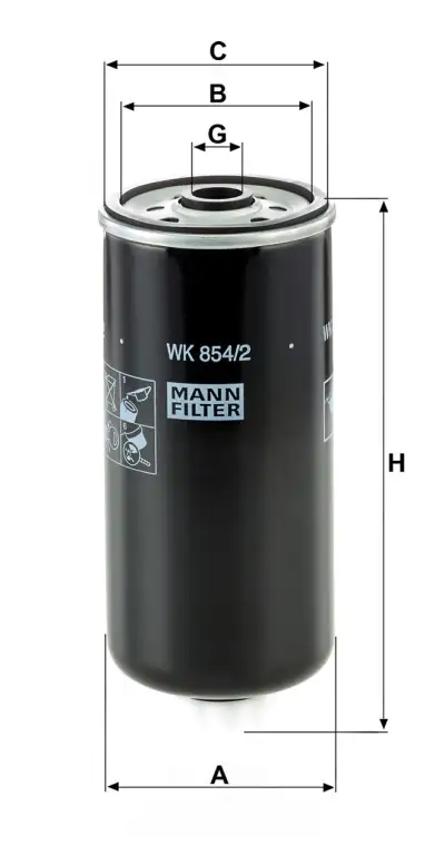 OEM 84477348 Yakıt Filtresi - 2. Görsel