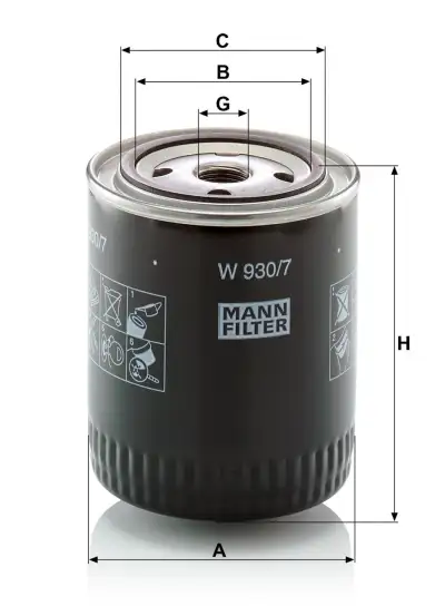 OEM A6031840025 Yağ Filtresi - 4. Görsel