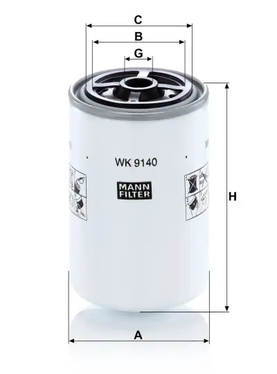 OEM AT279824 Yakıt Filtresi - 2. Görsel