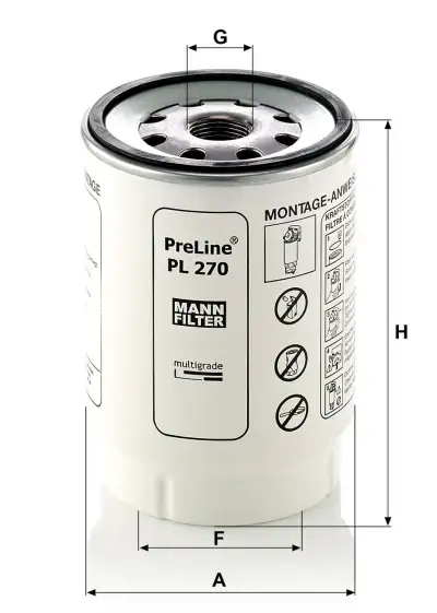 OEM K1006520 Yakıt Filtresi - 2. Görsel