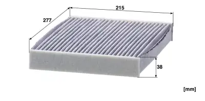 OEM LR153596 Polen Filtresi (Aktif Karbon) - 2. Görsel