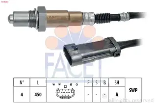 Oksijen (Lambda) Sensörü  AFT 8200437489