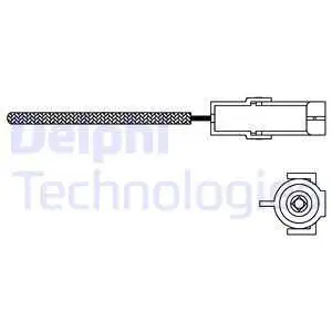 DELPHI ES1096612B1 Oksıjen Sensörü - 1. Görsel