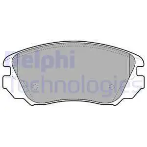 DELPHI LP2080 Fren Balatası Ön - 1. Görsel