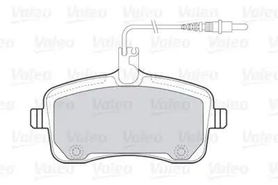 VALEO 670024 Fren Balatası Ön - 2. Görsel