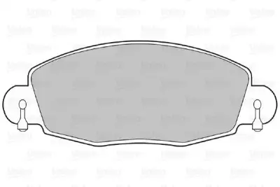 VALEO 670432 Fren Balatası Ön - 2. Görsel