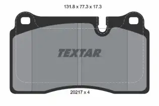 TEXTAR 2021701 Fren Balatası Ön