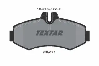 TEXTAR 2302201 Fren Balatası Ön