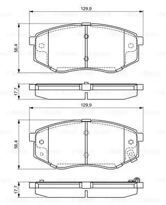Ön Fren Balatası Hyundai - 8. Görsel