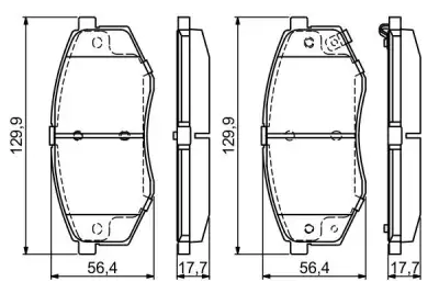 Ön Fren Balatası Hyundai - 7. Görsel