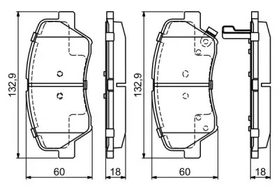 Ön Fren Balatası Hyundai Elantra - 7. Görsel