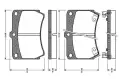 Ön Fren Balatası Mazda