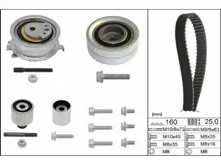 Triger Kayışı Seti Schaeffler INA 530055010