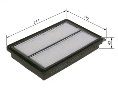 BOSCH F026400617 Hava Filtresi - 2. Görsel