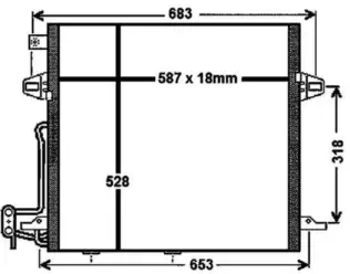 BEHR BHR AC 756 000P Klima Radyatörü