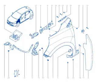 IOE-BMW 51717216977 Cam Alt Bakaliti