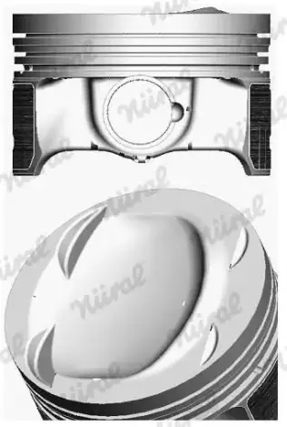 Piston (77.00MM-0.50) (0.20MM KISA)  NÜRAL 87-72510-050