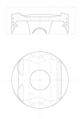 Piston+Segman FEDERAL ORJINAL FM 87-71973 STD