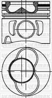 Piston (79.50MM-0.50)  KONEKS 239592