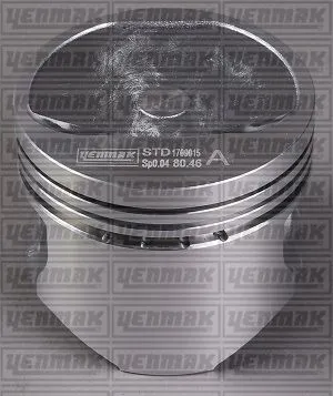 Piston (80.50MM-STD)  NÜRAL 87-70734-STD - 1. Görsel