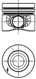 Piston+Segman FEDERAL ORJINAL FM 87-72518 050