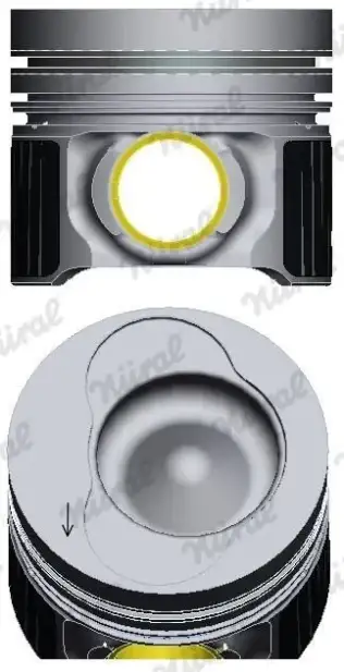 Piston+Segman FEDERAL ORJINAL FM 87-72501 STD