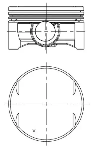 Piston (84.50MM-0.50)   SONNE 095KR00802