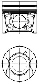 Piston+Segman FEDERAL ORJINAL FM 87-71959 STD