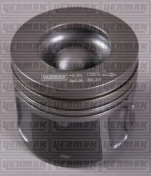 Piston (86.50MM-0.50) (0.40MM KISA)  YENMAK 31-04949-052