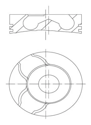 Piston (89.00MM-STD)  NÜRAL 8770458STD000G