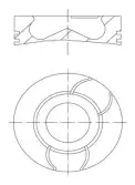 Piston MAHLE 040 03 02
