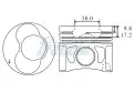 Piston+Segman FEDERAL ORJINAL FM 87-72173 STD