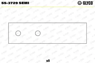 Yatak Burcu, Biyel GLYCO 55-3729 SEMI