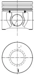 Piston KOLBENSCHMIDT 40171600